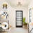 5-Light 14.76" Sputnik Sphere Industrial Linear Semi Flush Mount Ceiling Light-1903706020