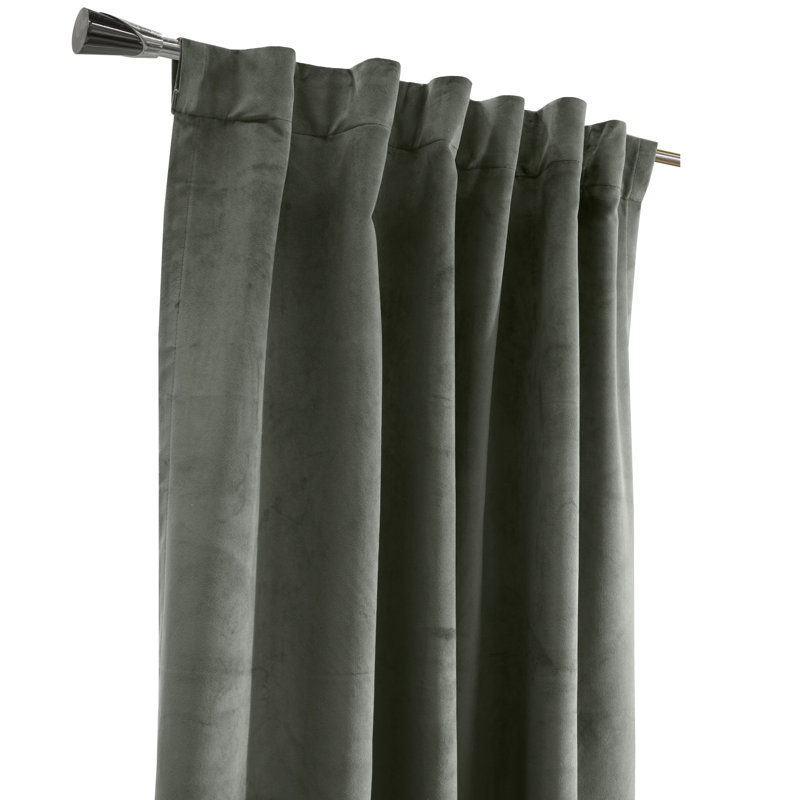 Rideau obscurcissant Gauvin, L 50 po x L 84 po, Gris foncé
