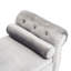 Banc repose-pieds rectangulaire en velours avec rangement et 1 coussin décoratif-1584835973