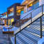 VEVOR Cable Railing Post Steel 30° Angled for Stairs with Pre-Drilled Holes-796116428-796116429