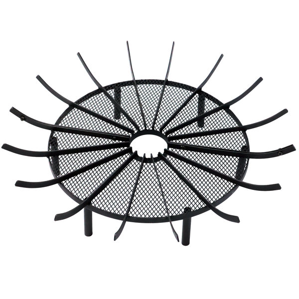 fire pit round grate