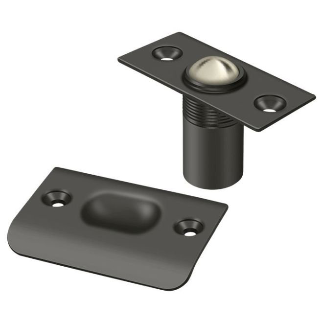 3F0F7C6D2DA74221AE9418D193E974D2 Ball Catch; Oil Rubbed Bronze Finish, Oil-rubbed Bronze