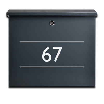 Hinaa Steel Wall Mounted Post Box