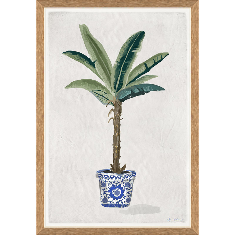 Shangrilah Palm Giclee Print by Dana Gibson