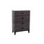 Meuble de chambre à coucher moderne 1 pièce avec commode et commode avec tiroirs