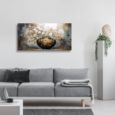 «Black and Gold Vase» par Epic Portfolio, «Black and Gold Vase» par Epic Art Portfolio