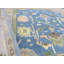 Tapis unique bleu de 10 pi