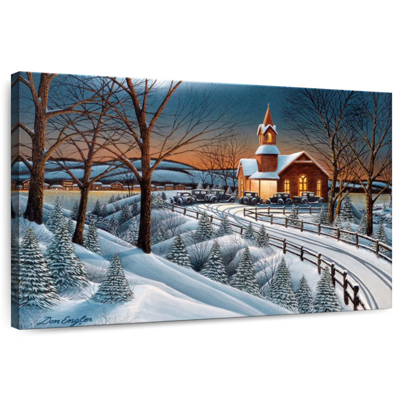 Alvord Evening Service, 30" H x 45" W