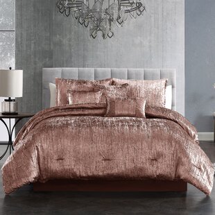 Siscovers Breakfast In Bed Luxury Pink Velvet Supreme Duvet Cover and  Insert Set King 