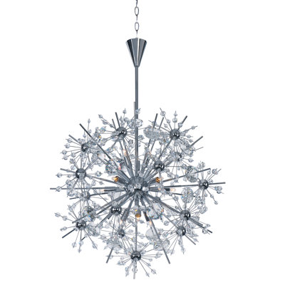 Lustre de sphère spoutnik 11 lumières Mattern