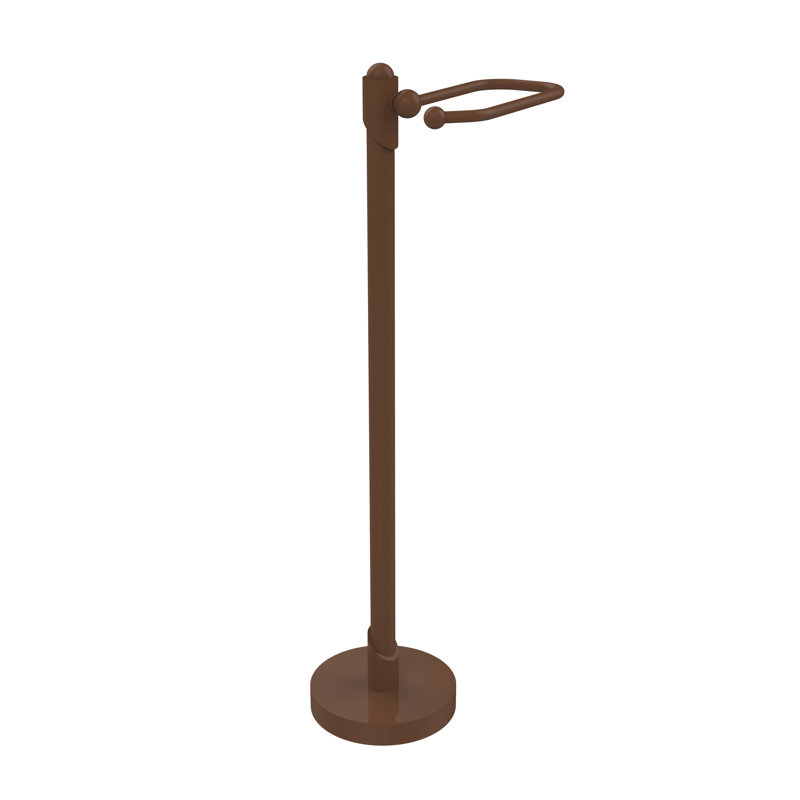 Porte-papier hygiénique sur pied Soho, Bronze antique