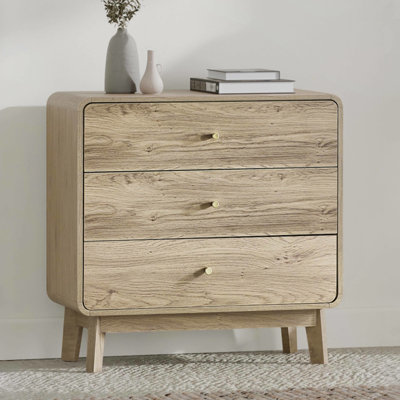 Tachaka 80cm W 3 - Drawer Chest of Drawers