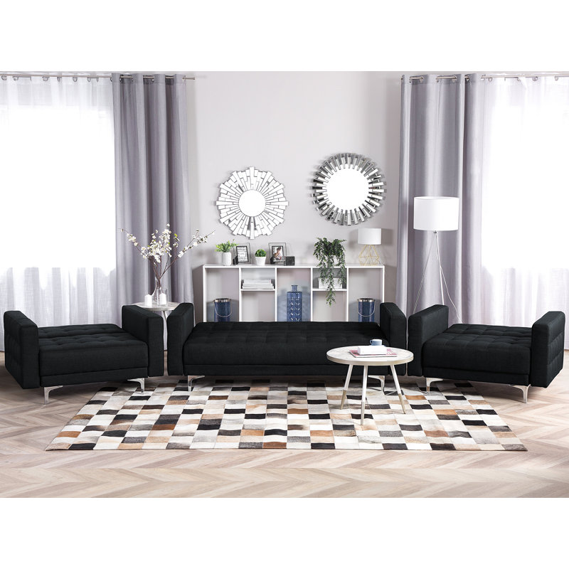 Finnegan 3 - Piece Living Room Set, Graphite