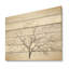 Érable blanc et gris minimalisme - érable, art sur bois de pin naturel-101408534