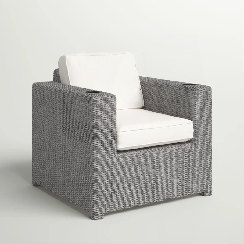 Fauteuil club Aviara - gris
