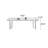 Nut-brown Rectangular Solid Wood Dining Table-1968567787