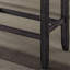 Banc de comptoir gris rembourré - Siège en mousse confortable avec cadre solide et rembourré et stable