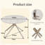 Round Metal Base Dining Table
