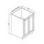 Armoire de cuisine pleine hauteur prête à assembler L 36 po x H 34,5 po x P 25 po CASAINC-132272800