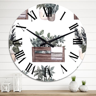 Horloge murale surdimensionnée
