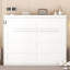 Lit escamotable double pleine grandeur, blanc-832066587-832066584