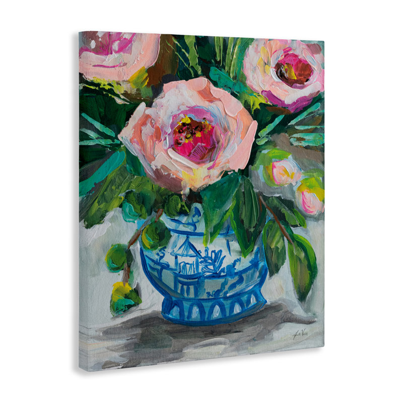 «Feeling Rosy Bouquet», conception de Jeanette Vertentes, H 20 po x l 16 po