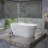 Ranya 60 In. X 28.7  In. Freestanding Bathtub In White Marble-119783391