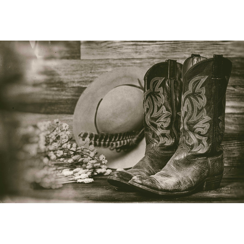 " Cowboy Boots II ", 8" H x 12" W  