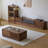 Nordic Style Walnut Wood TV Stand-2058121181