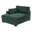 Chaise longue rembourrée avec coussin et pieds en bois massif l 42 po Stoneville-1142525853-1241533995