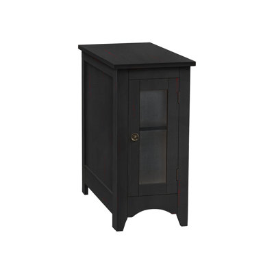Space Saving Living Room Table: Black Veneer Accent With Storage For Bedroom Table Bedroom: