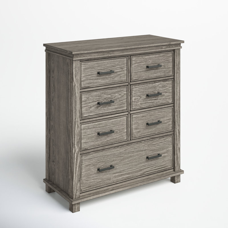 Remy 7 Drawer Chest, Blue Gray