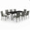 Rectangular 8 - Person Dining Set