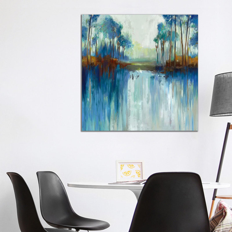 Late Summer Landscape by Allison Pearce - Painting on Canvas, Wrapped Canvas, 93.98 cm H x 93.98 cm W x 1.91 cm D