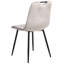 Set of 4 Dining Chairs ARGYLE Velvet-1073481004