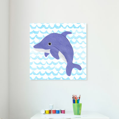 Art sur toile d pour dauphins Hidalgo