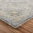 Rhea Vintage Bordered Handmade Natural Wool Area Rug, Blue/Gray -29133370