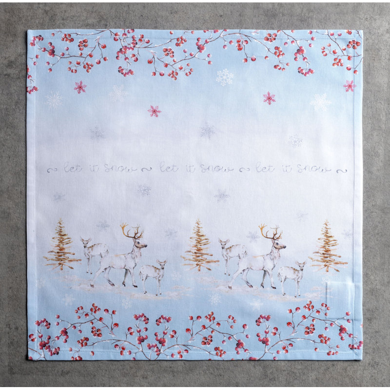 Ensemble de serviette de table en coton 4 pièces Fairytale