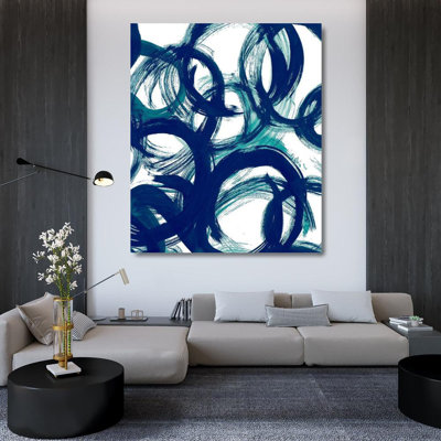 Art sur toile tendue avec art, Navas, Emily
