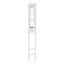 Rangement au-dessus de la toilette l 26 po x H 67,13 po Admiranda