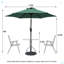 Parasol de table d'extérieur avec mât en aluminium-228439557