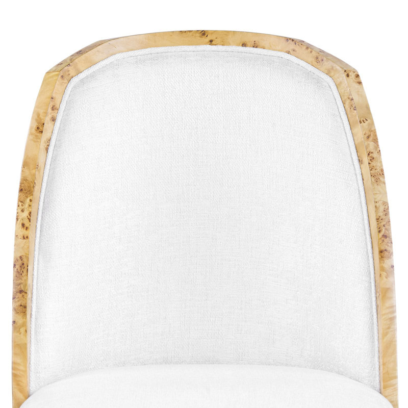 Ophelia Upholstered Dining Chair, Burl