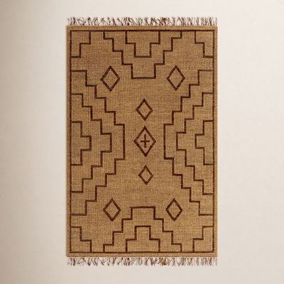 Alfi Hand-Woven Jute Rug