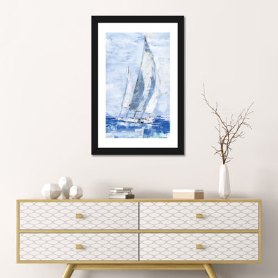 «Blue Sails II» par Ethan Harper - reproduction d'art