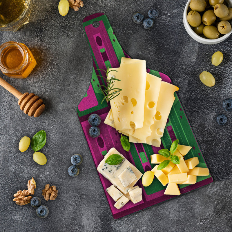 Planche à découper en verre trempé Ambesonne