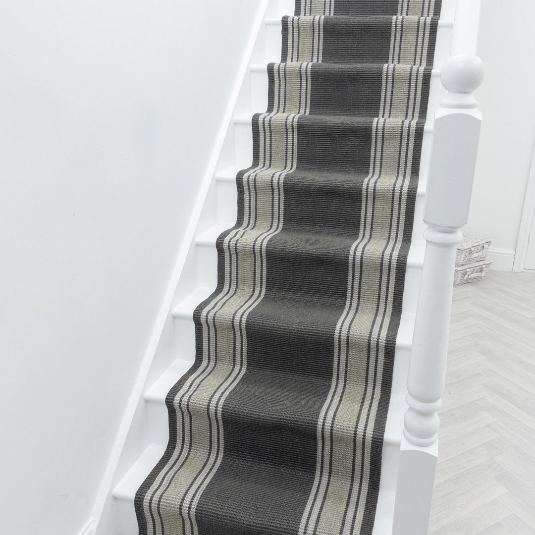 Morocco Moorish Spaces Stair Runner – Hardwearing, Non-Slip Natural Sisal Carpet for Stairs & Staircases, Multiple Lengths