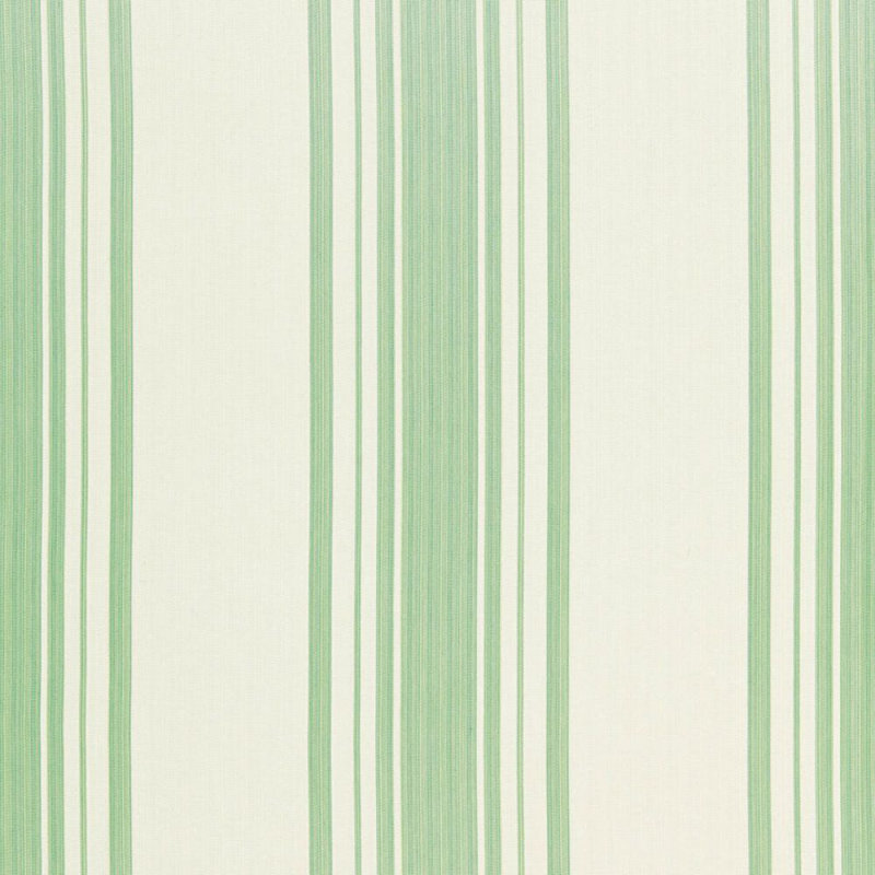 Carnegie Cotton Stripe Fabric, Robin's Egg