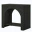 Table d'appoint carrée avec silhouette cubique