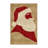 Soft Plush Faning Christmas Modern & Contemporary Abstract Area Rug in Brown – Beige Binding-1088024116