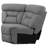 Rochon Upholstered Wedge Grey